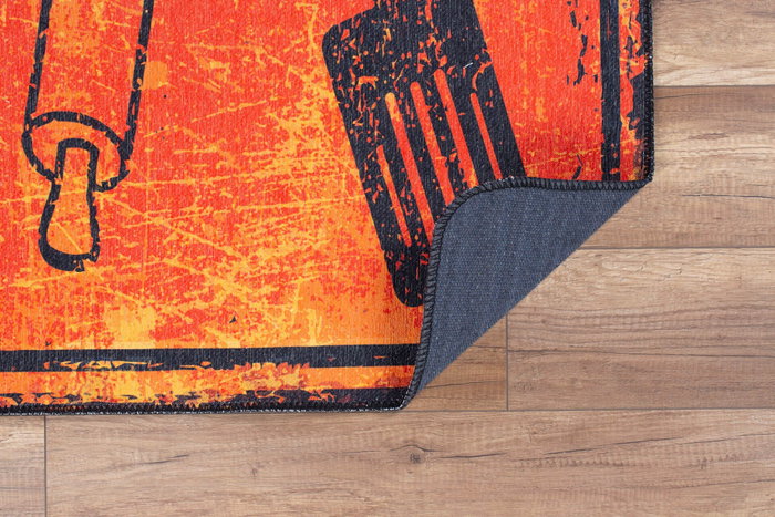 Conceptum Funk Chenille - Orange AL 316 Multicolor Conceptum Funk Chenille - Orange AL 316 Multicolor